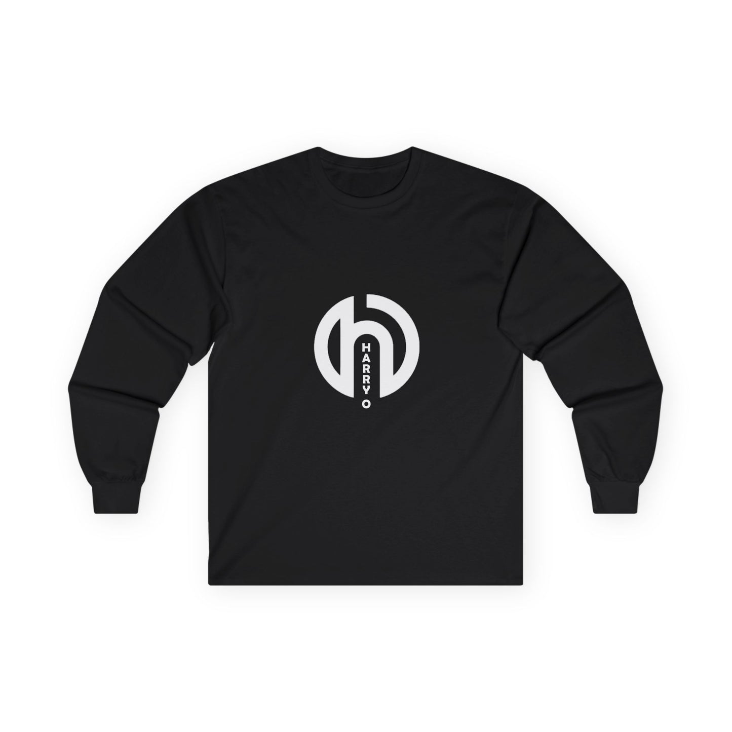 HARRY O Signature LOGO (WHITE) Unisex Ultra Cotton Long Sleeve Tee