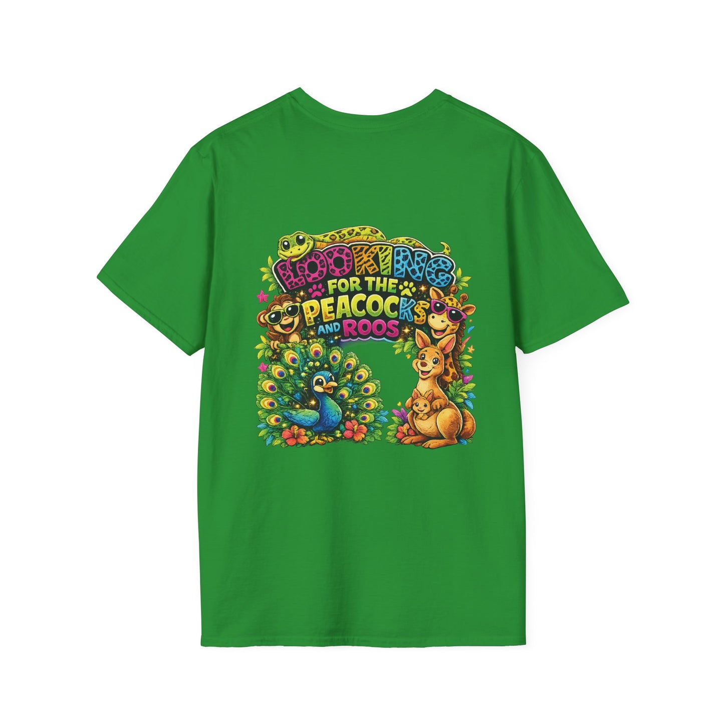Wild About Six Customizable Kids' T-Shirt — "Kennedy's 6th Birthday" Safari Design