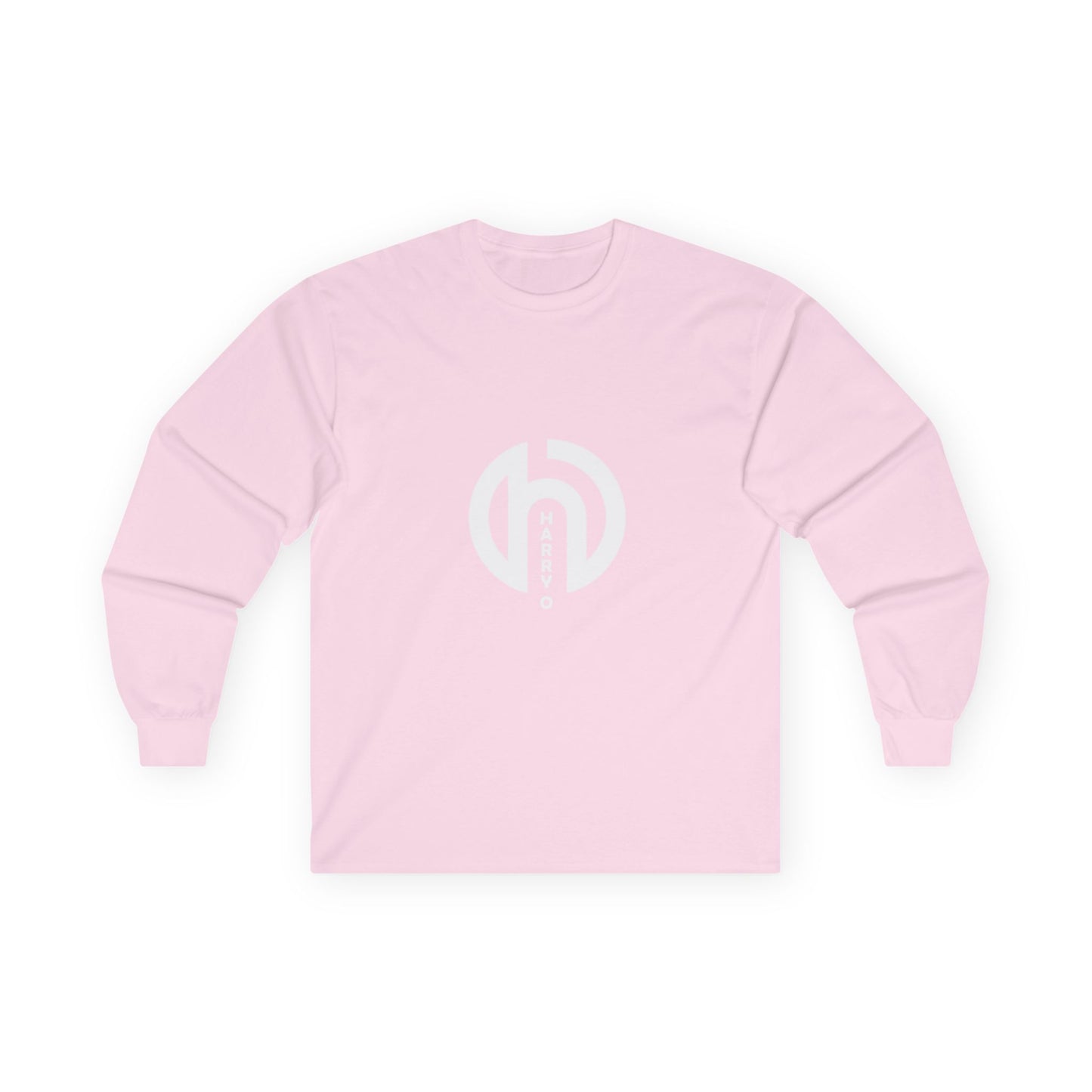 HARRY O Signature LOGO (WHITE) Unisex Ultra Cotton Long Sleeve Tee