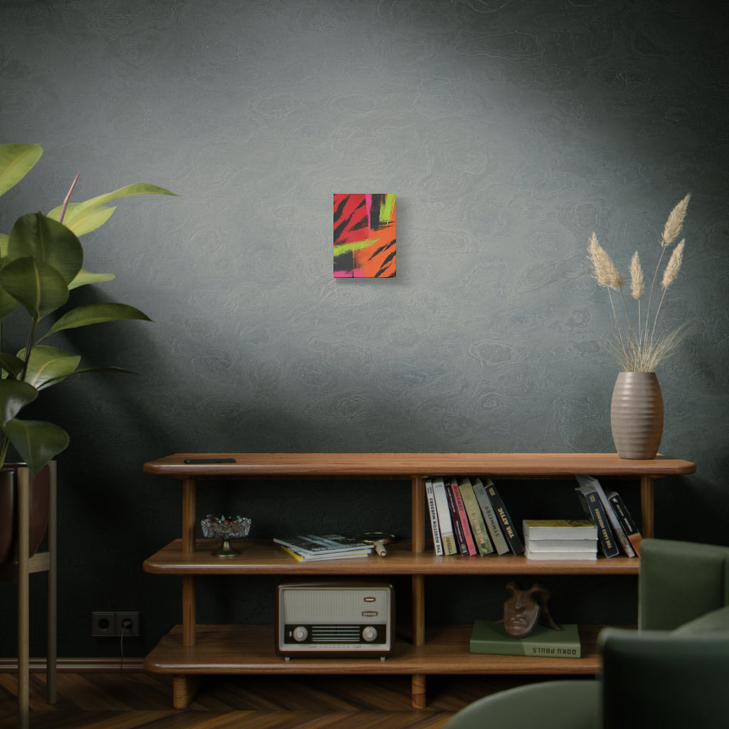 Electric Jungle Abstract Tiger Collection Triptych Wall Art