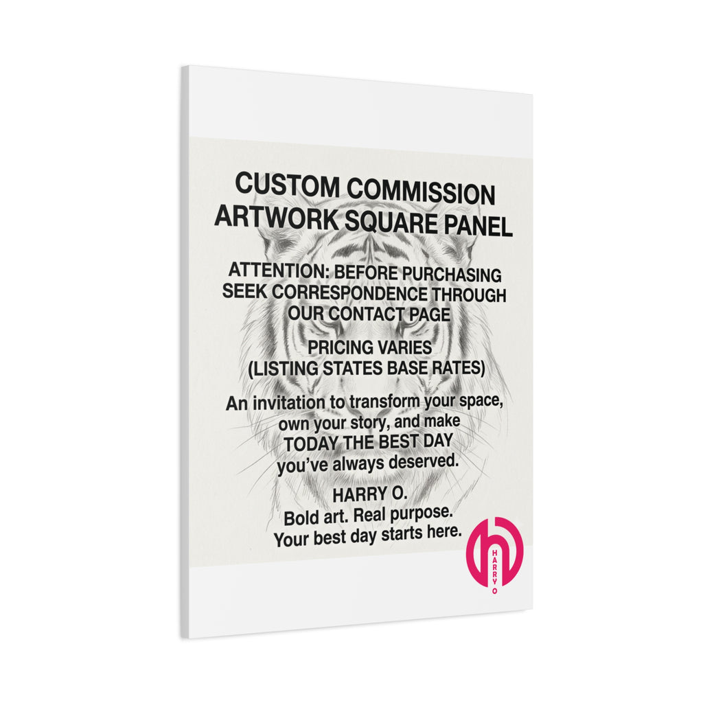 COMMISSION TRIPTYCH 3-PANEL