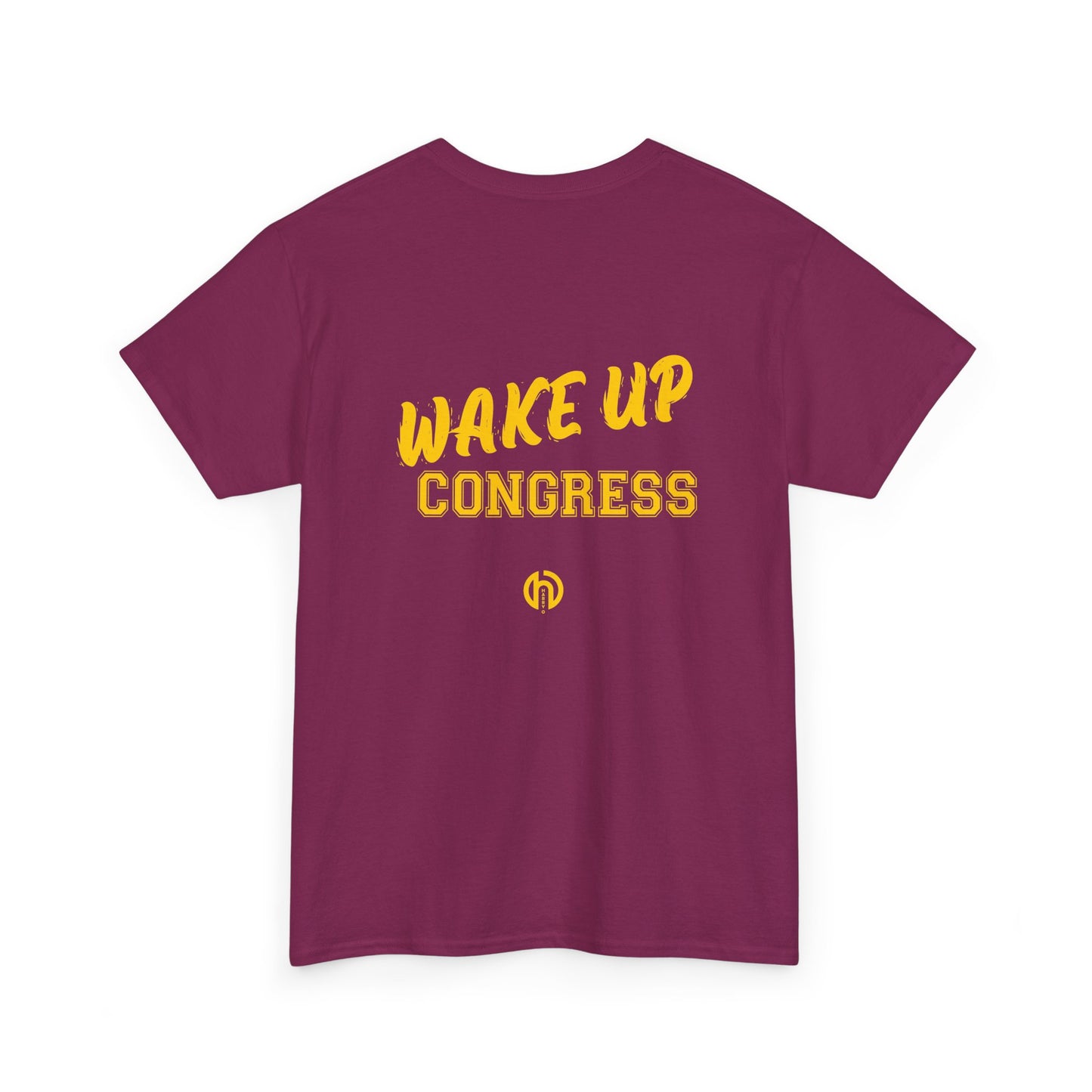 Wake Up Congress T-Shirt | Political Typography Statement Tee