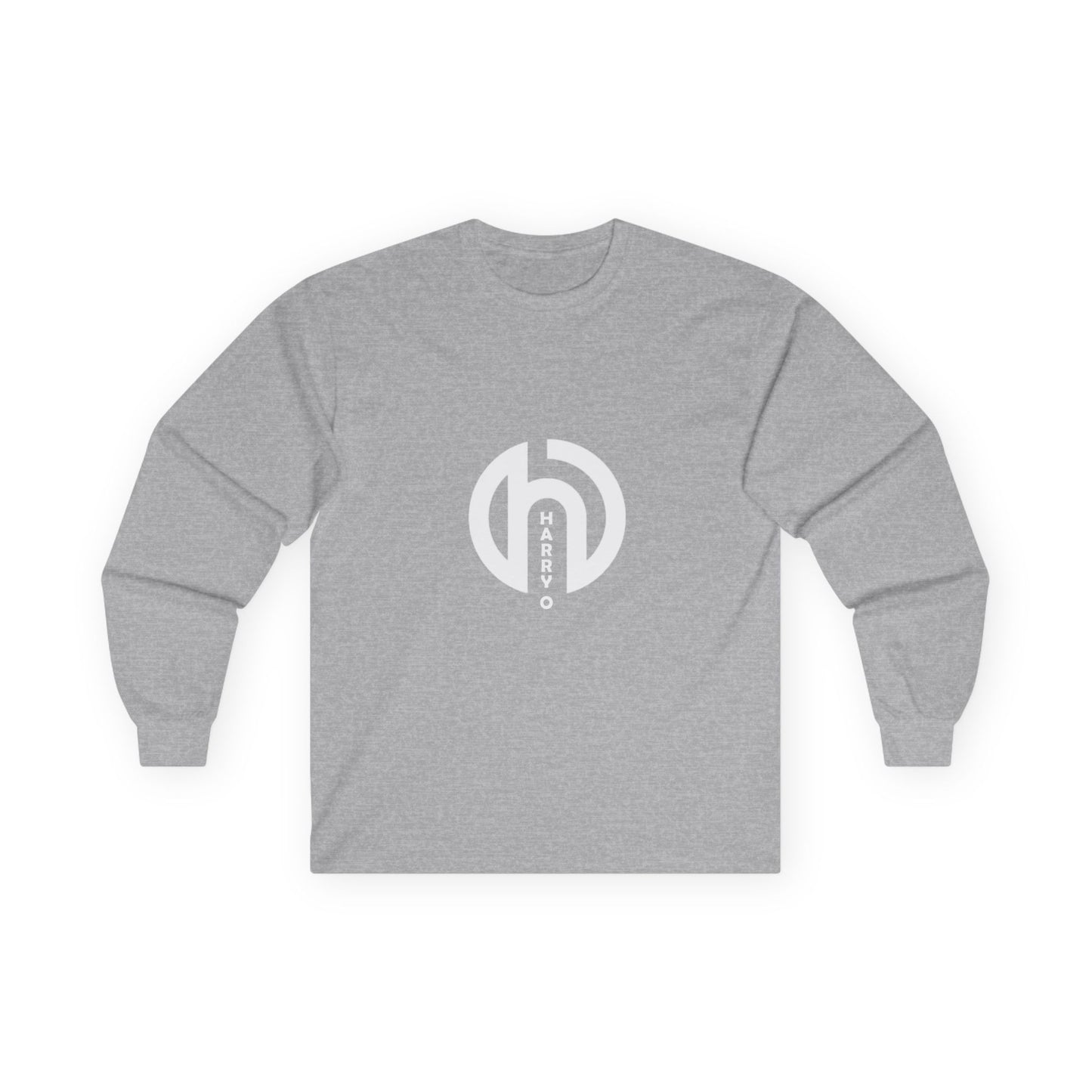 HARRY O Signature LOGO (WHITE) Unisex Ultra Cotton Long Sleeve Tee