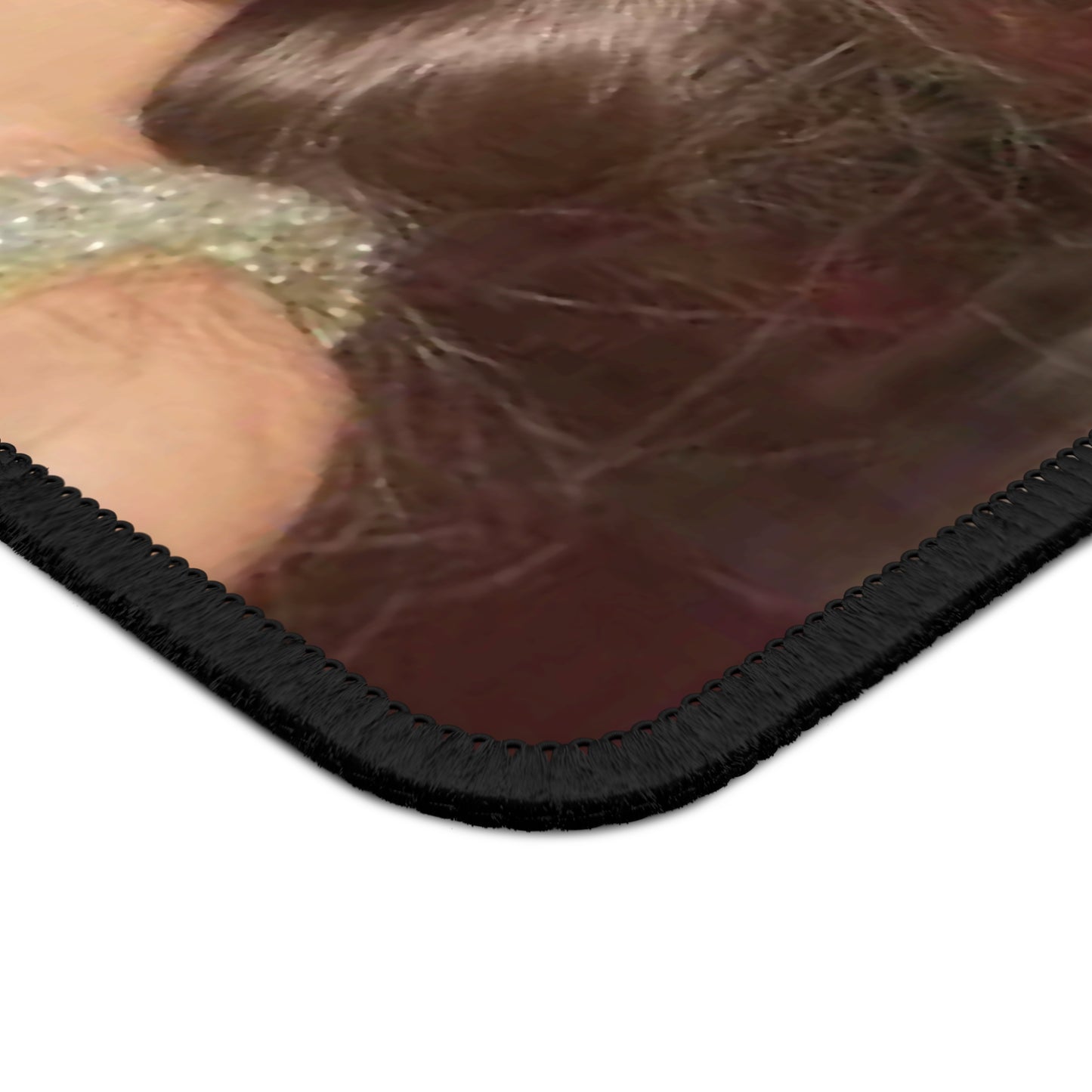 Ninja WTH Funny Doll Face Mouse Pad
