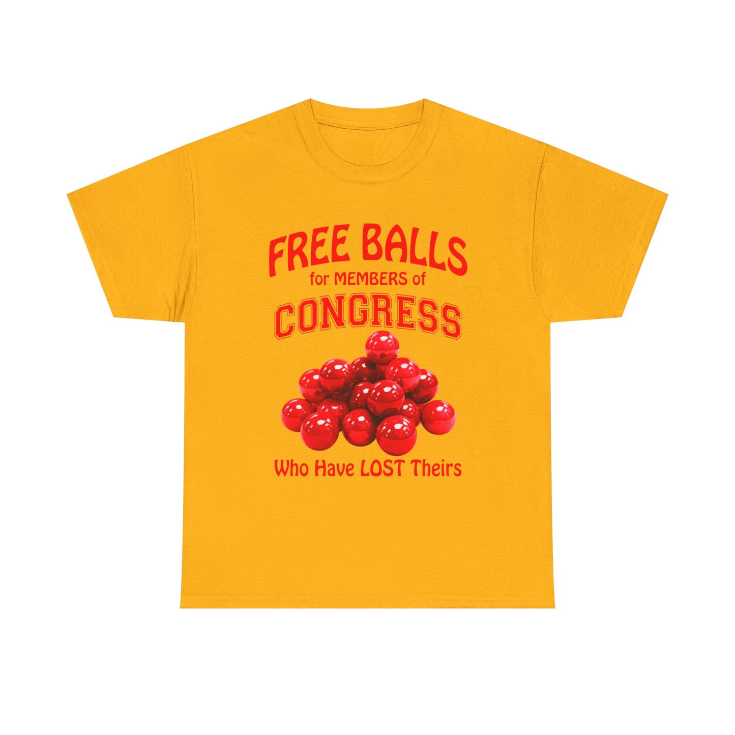 FREE BALLS FOR CONGRESS Graphic Tee