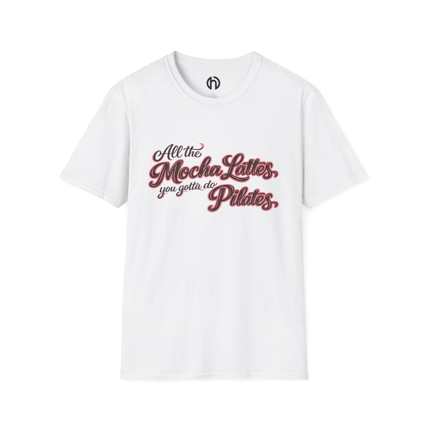 Mocha Pilates Workout Tee