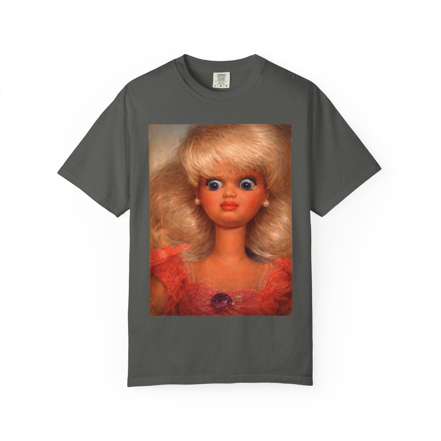 Distressed Doll Face Meme Tee