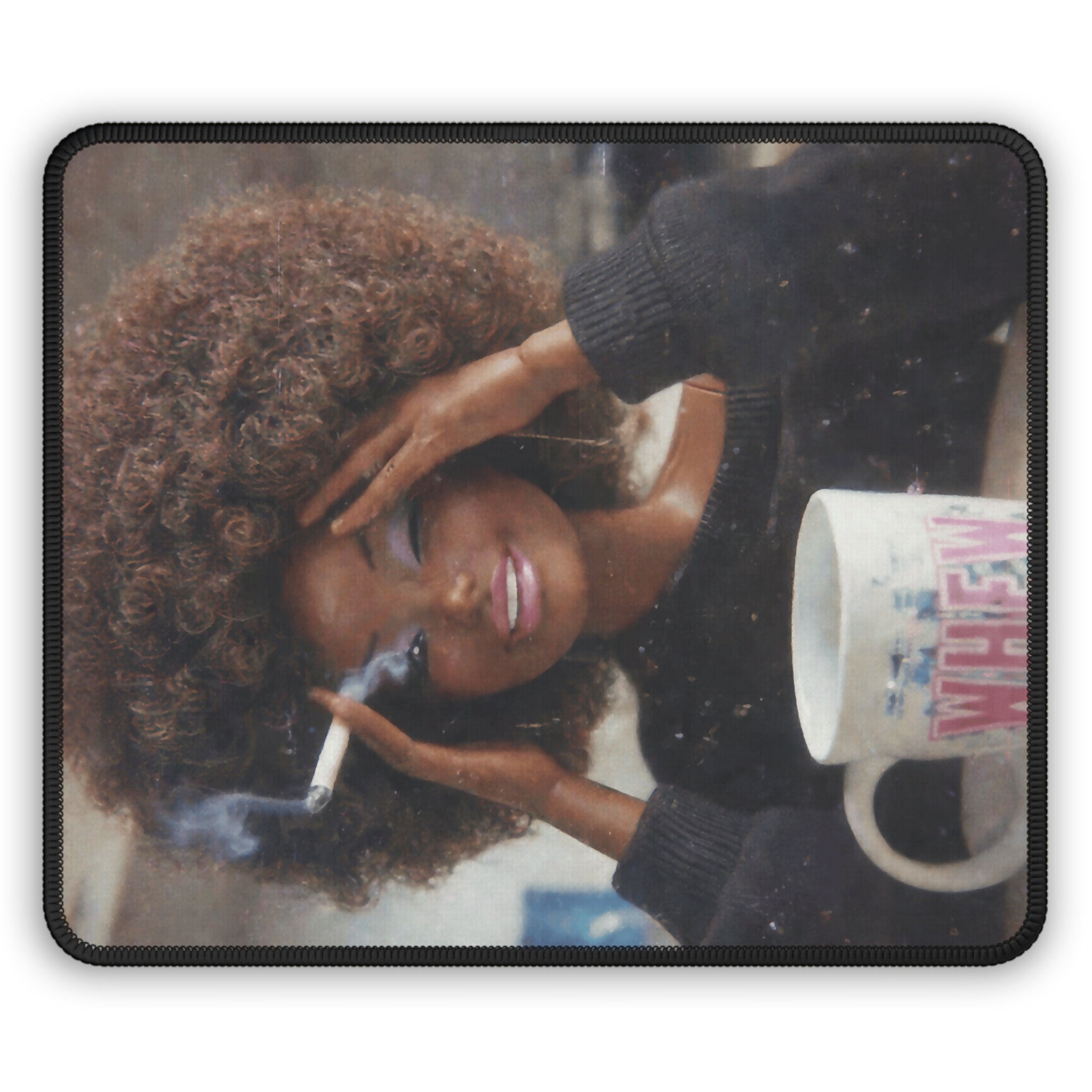 The Break-Fast Club — Funny Doll Face Mouse Pad