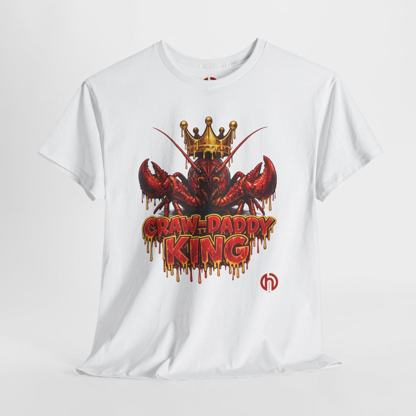 CRAWDADDY KING Crowned Crawfish Tee