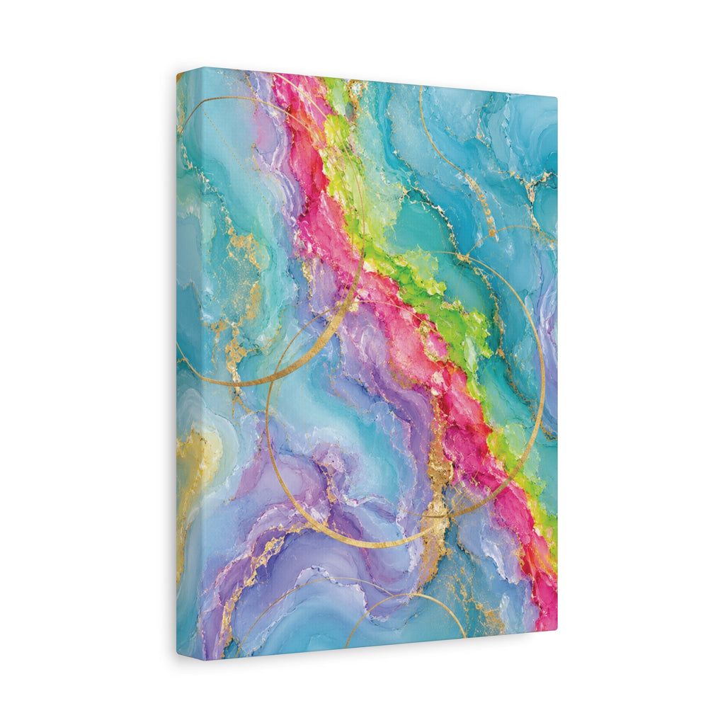 Liquid Aquamarine Pastel Geode Collection: ELECTRIC CRYSTAL CURRENT IIC