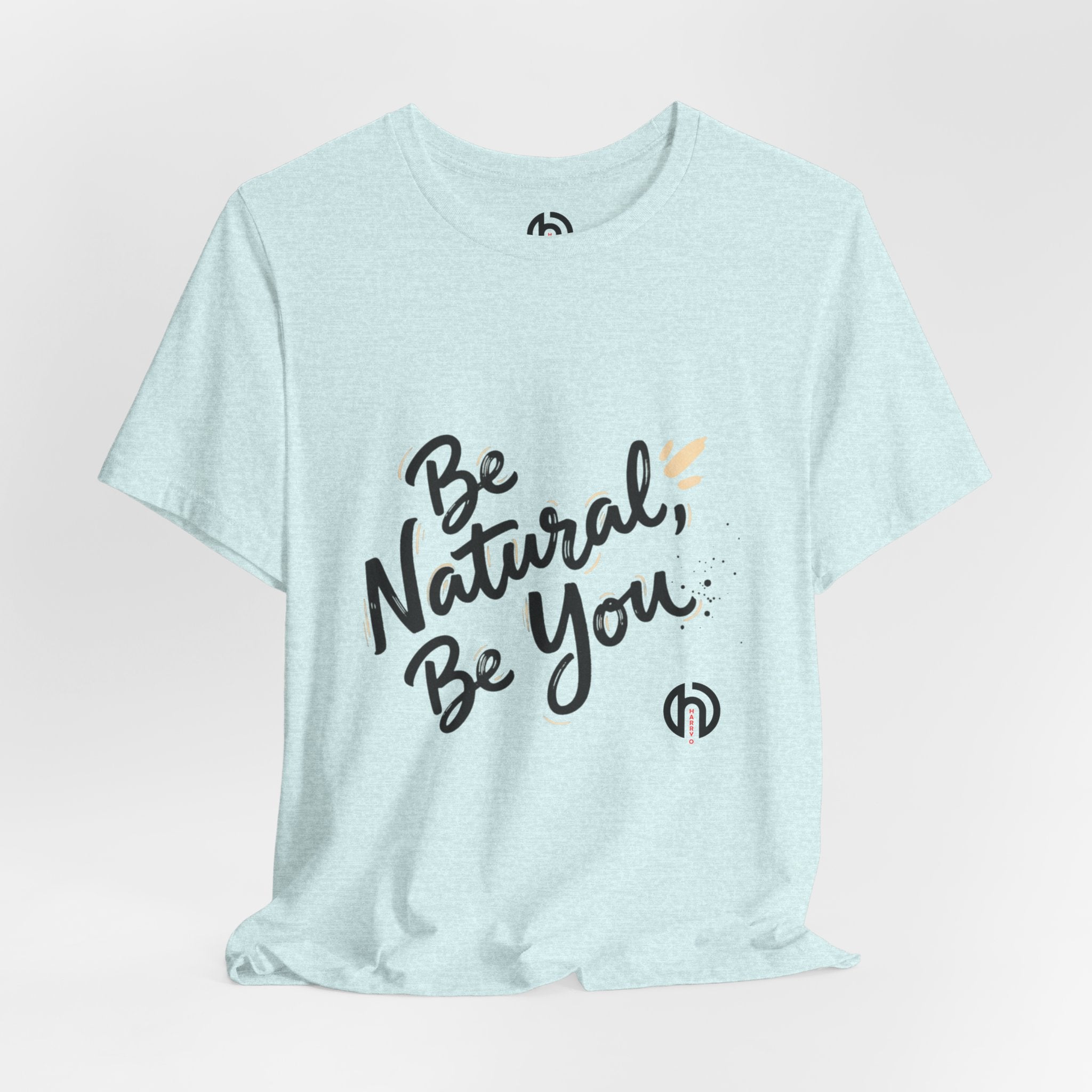 Be Natural Be You Tee | handwritten marker, brush script tee