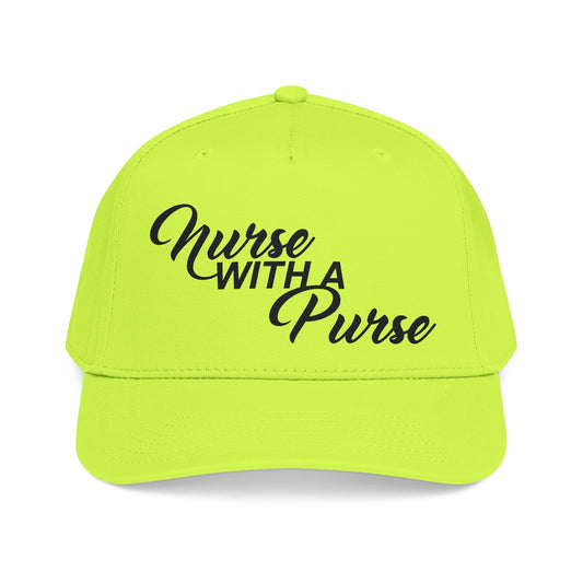 Nurse with a Purse Mid Profile Baseball Cap 2