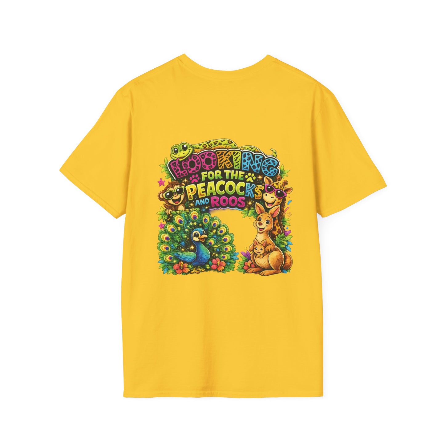 Wild About Six Customizable Kids' T-Shirt — "Kennedy's 6th Birthday" Safari Design