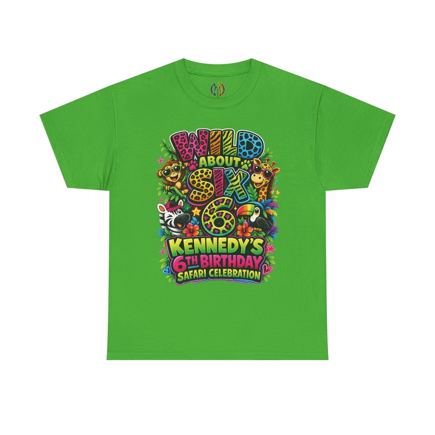 "Wild About 6" Kennedy's Birthday Safari Design