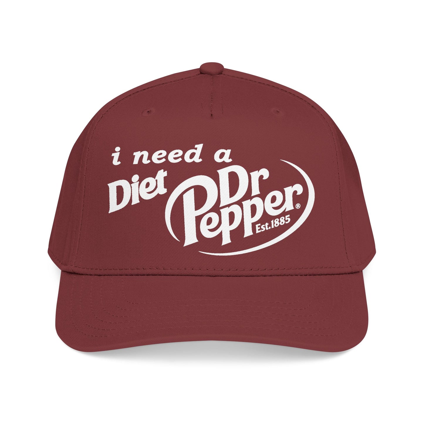 I Need a Diet DrP Baseball Cap — Funny Novelty Dad Hat