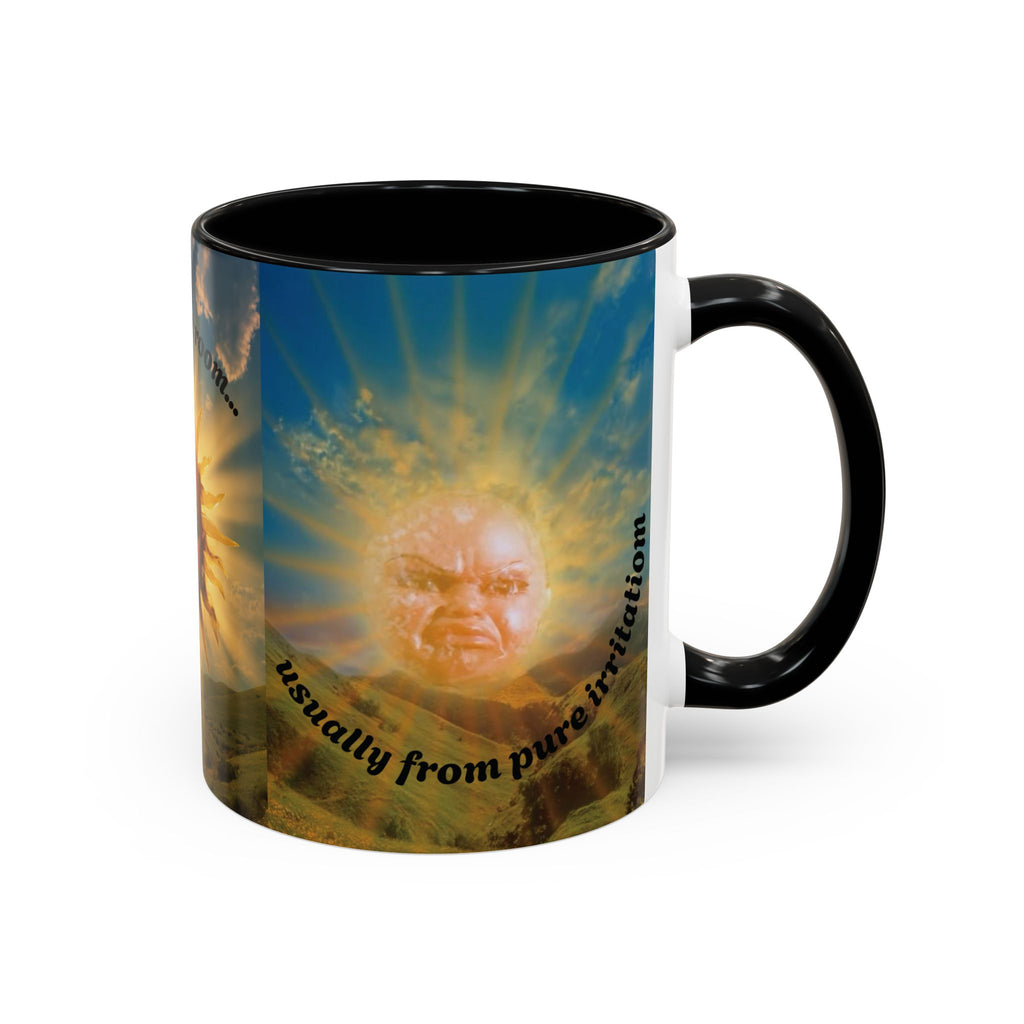 FUNNY MUGG-SHOTS COLLECTION "I light up the room" Ceramic Mug (11 oz)