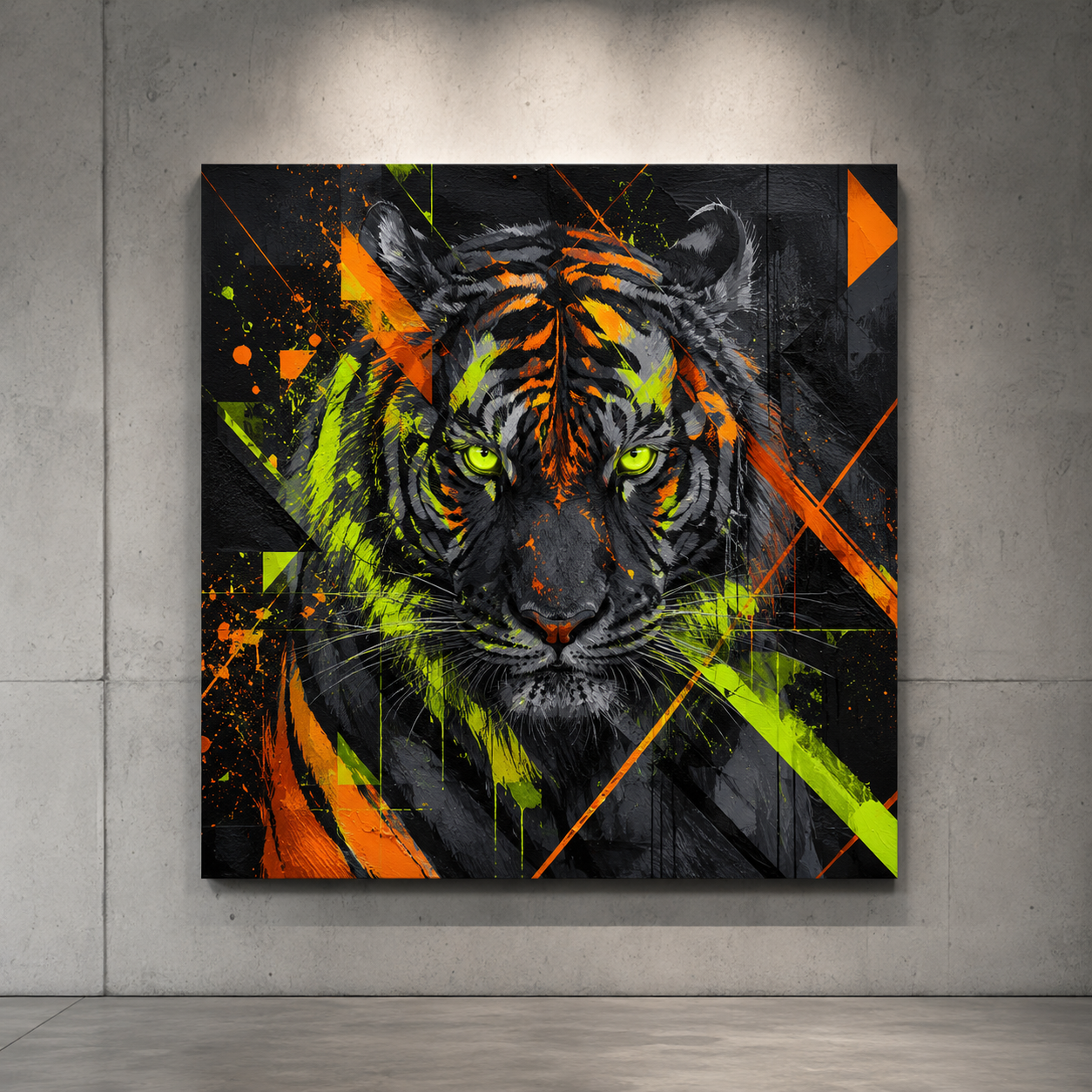 CUSTOM COMMISSION ARTWORK SQUARE PANEL CANVAS