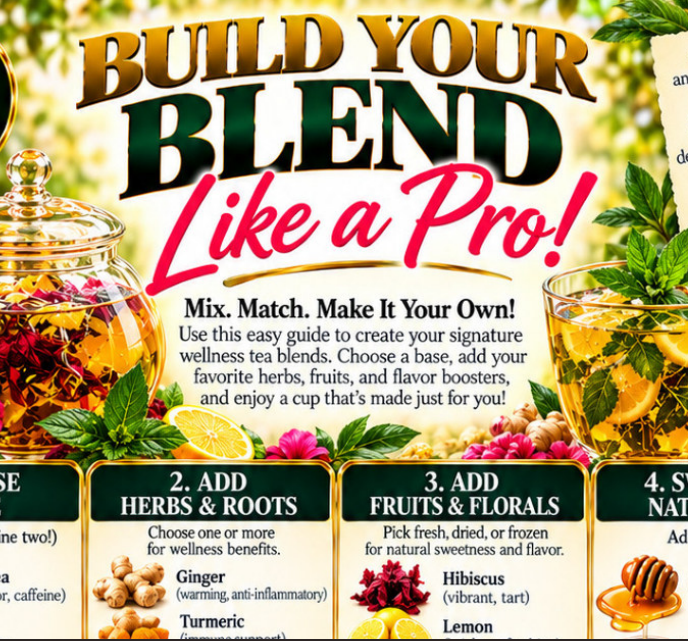 SIP HAPPENS! — The Wellness Tea Edition