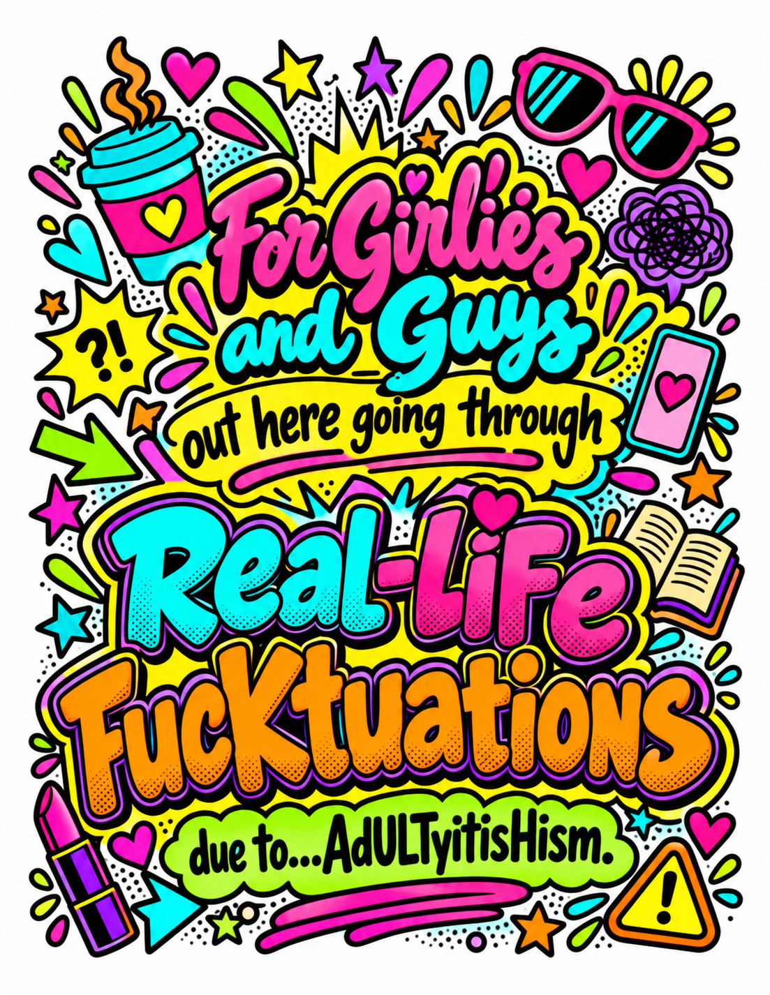 The Word of the Day Is… — An Adult Coloring Collection
