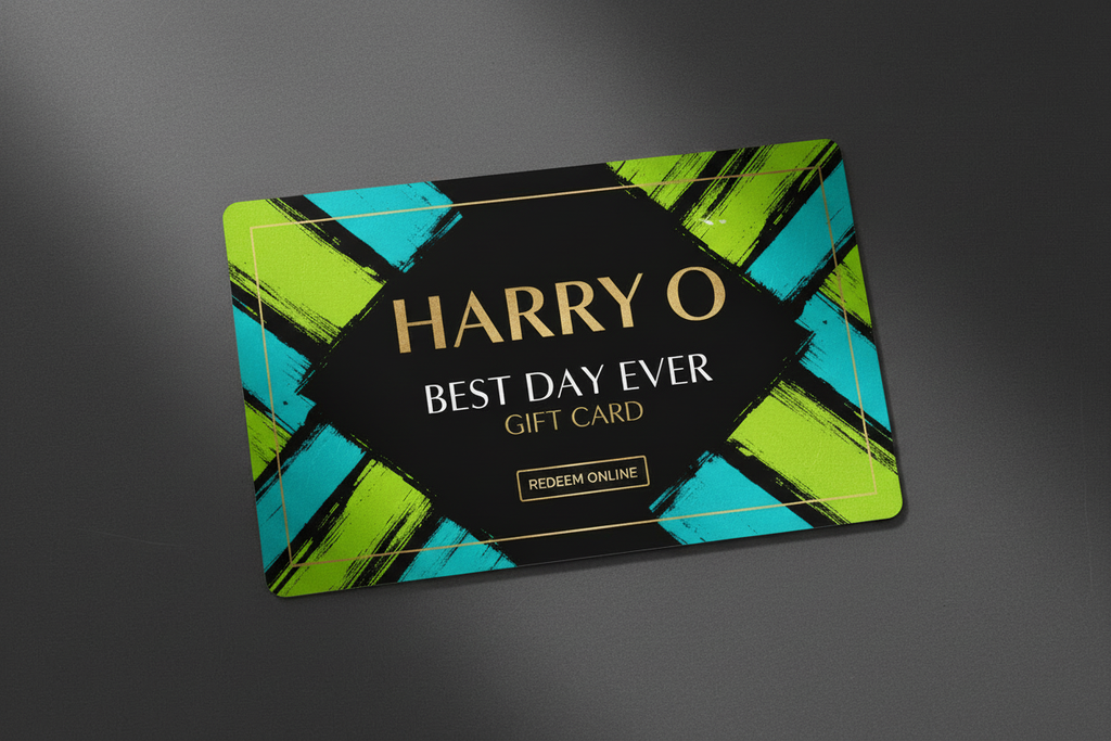 HARRY O Best Day Ever Gift Card - Lime & Teal