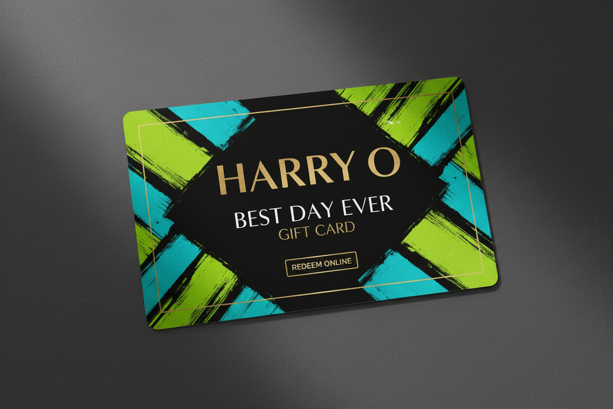 HARRY O Best Day Ever Gift Card - Lime & Teal